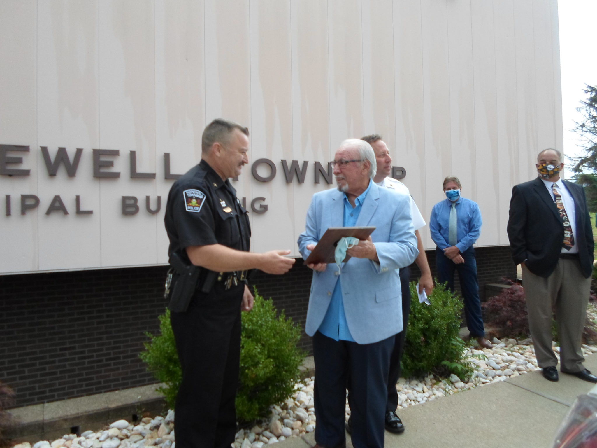 Hopewell Township Police Chief Brian Uhrmacher Honored Beaver County