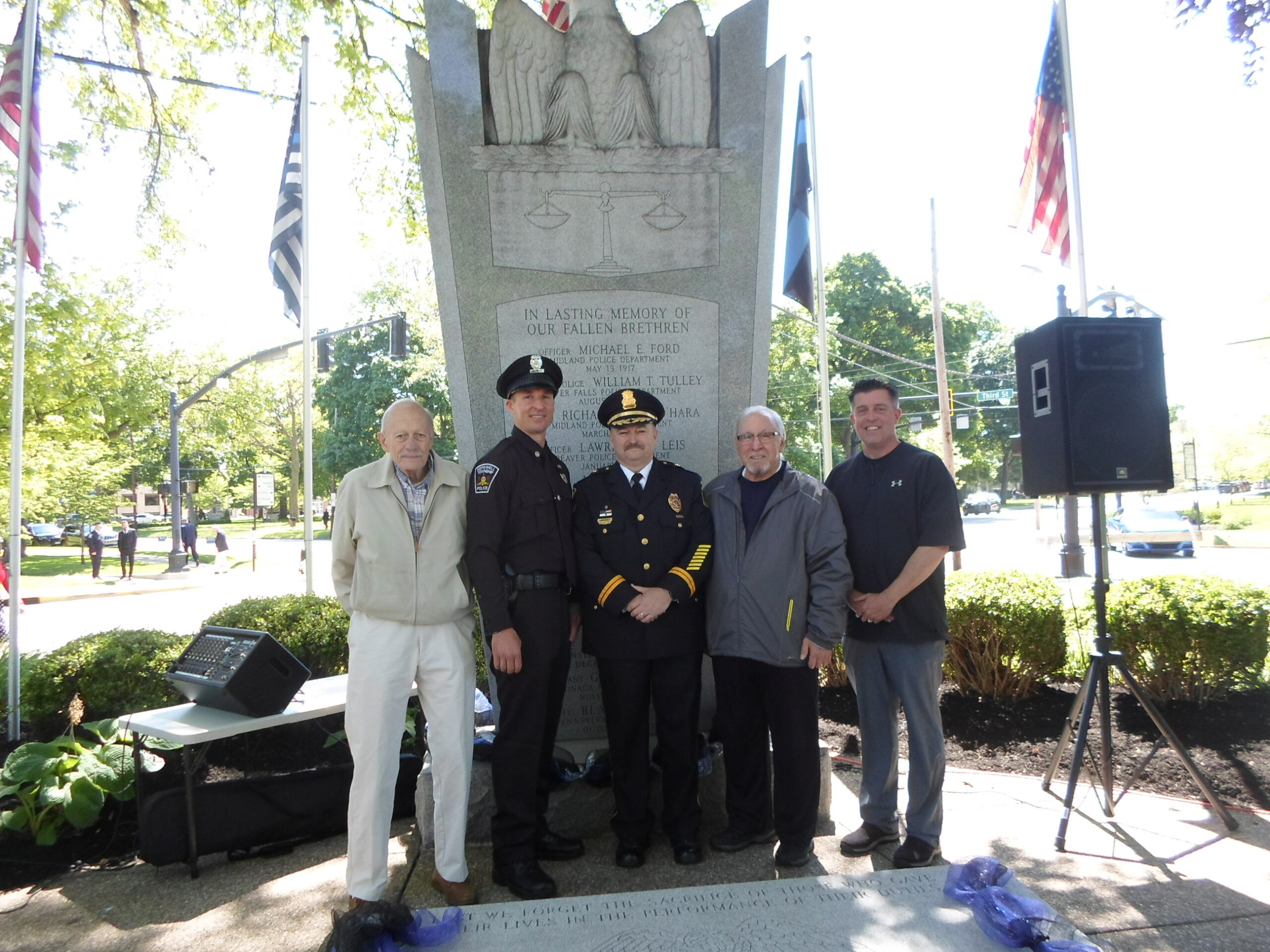 Hopewell Township Police Chief Receives Special Award Beaver County Radio