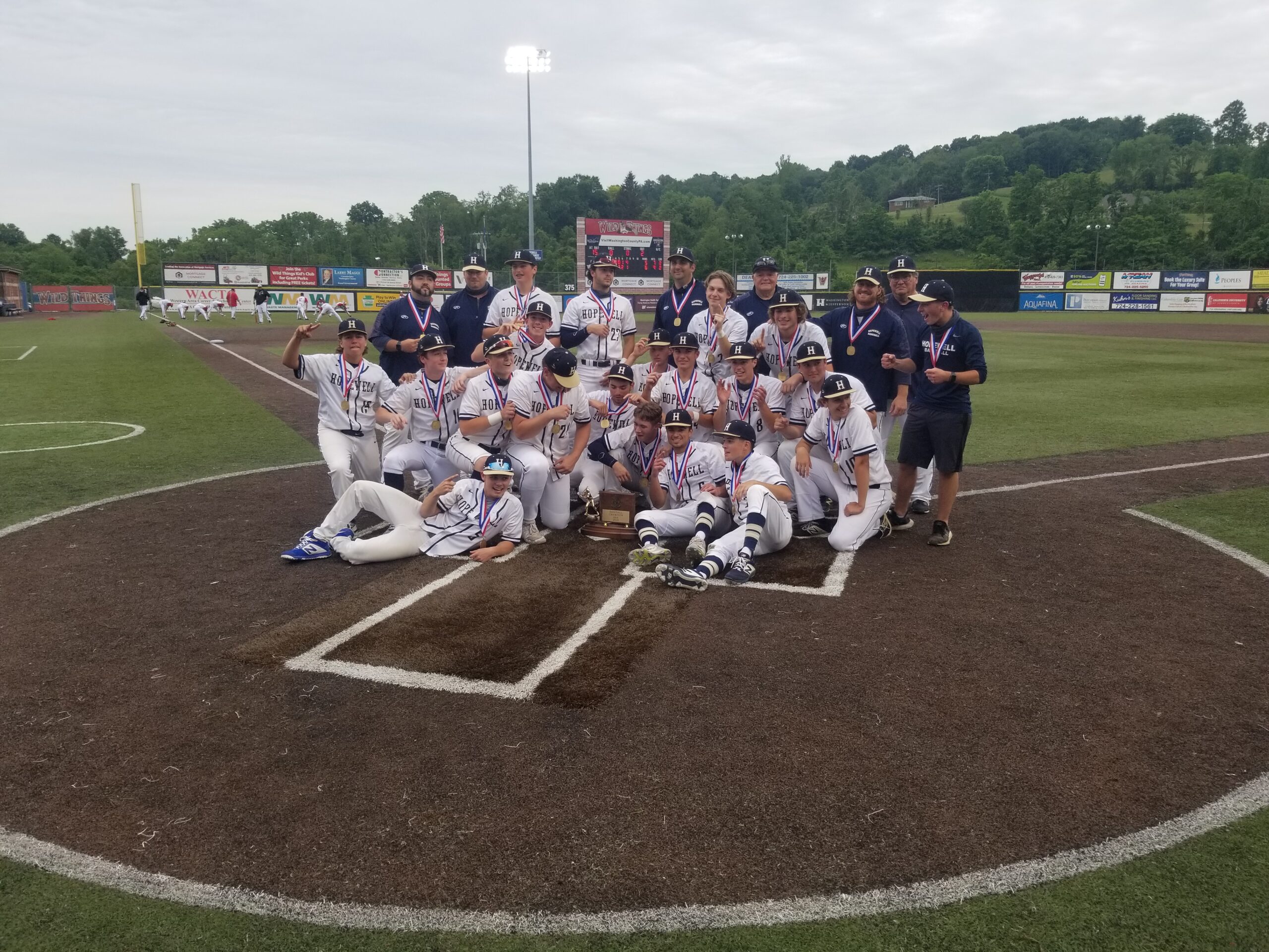 Hopewell High School Baseball Team Given a Hero's After Winning