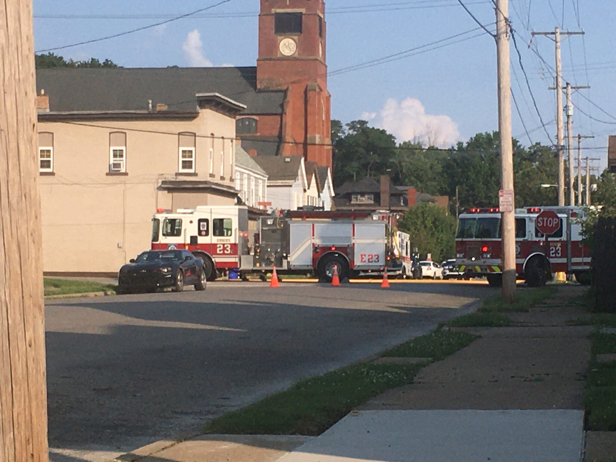 House fire on 8th Avenue in New Brighton Beaver County Radio