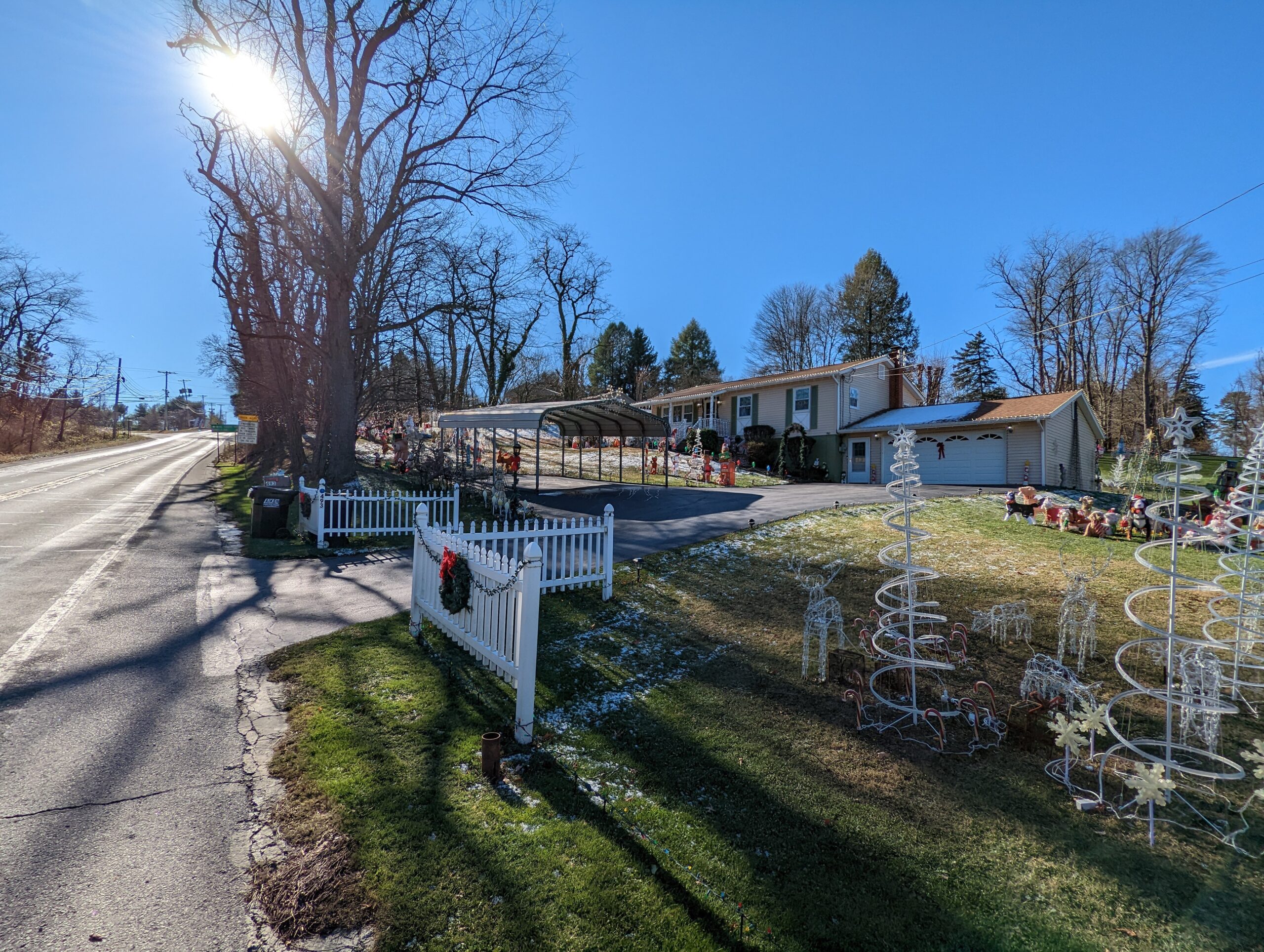Vandals Hit North Sewickley Charitable Christmas Display Beaver