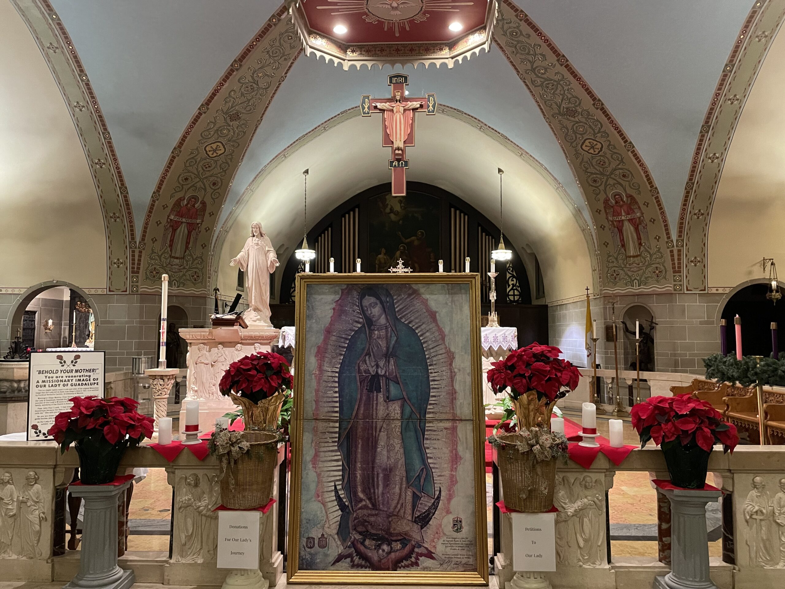 Rare Our Lady of Guadalupe Digitized Photo On Display at St. John