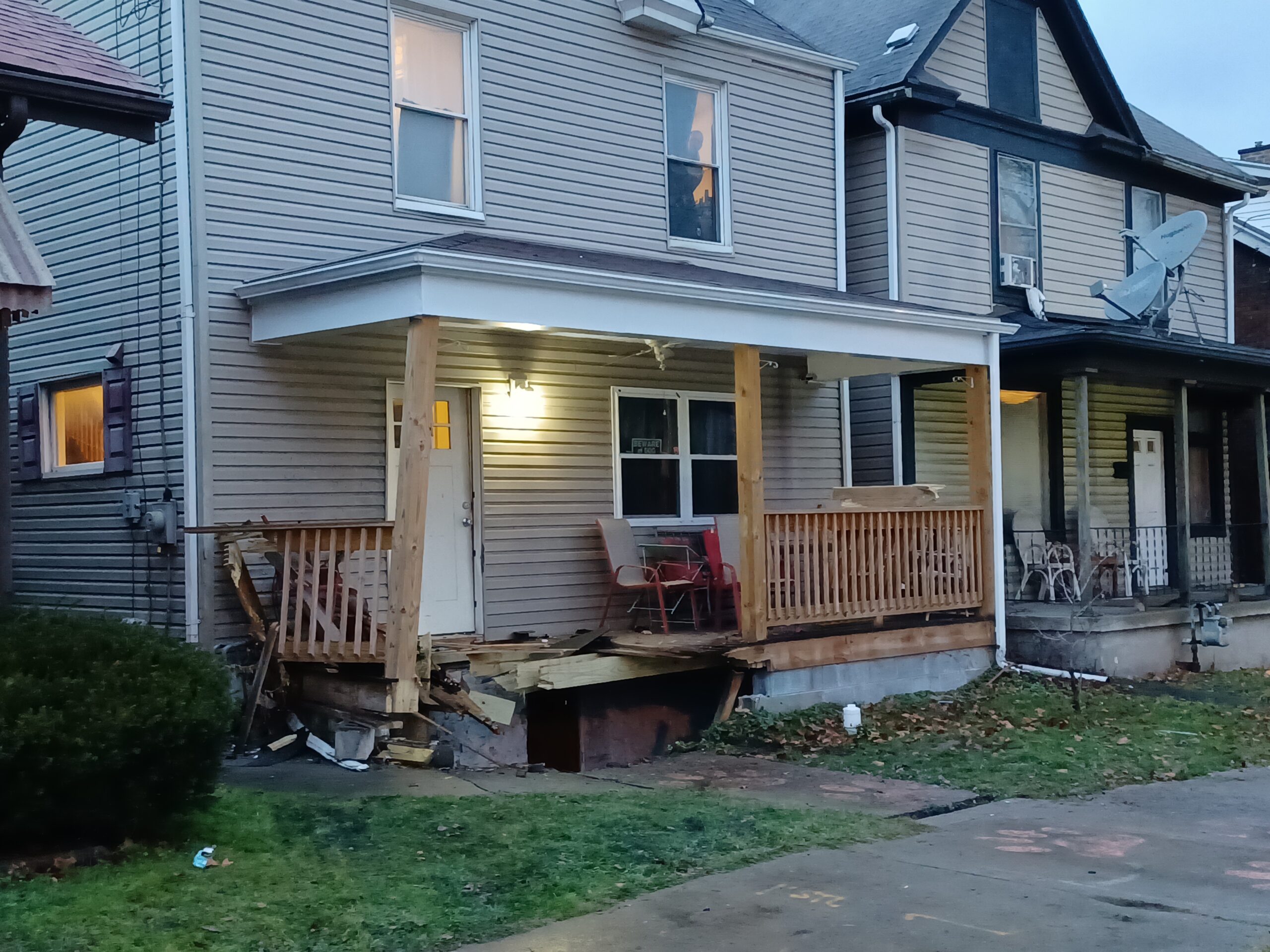 Car Crashes into Beaver Falls house for the second time in 3 years