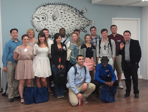 Syracuse University iSchool students visit bitly