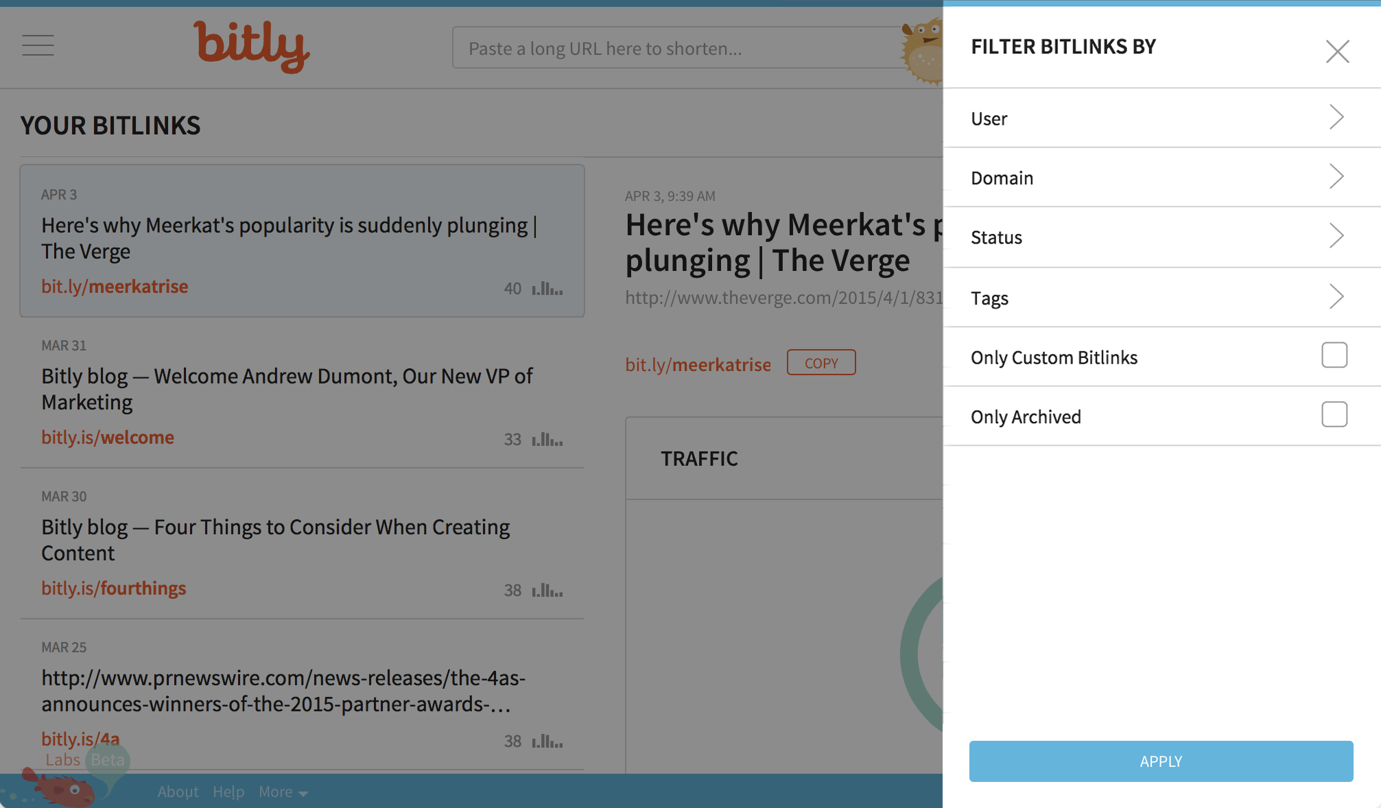 Introducing a new way to organize your Bitly links tags! Bitly Blog