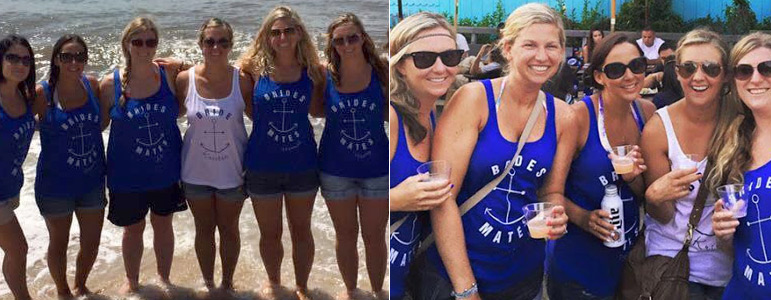 Nautical Bachelorette Shirts and Tanks