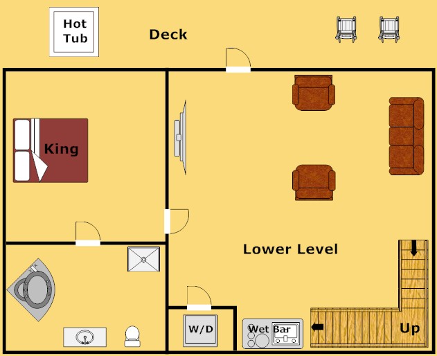 Pigeon Cabin The Grand Legacy 2 Bedroom Sleeps 10
