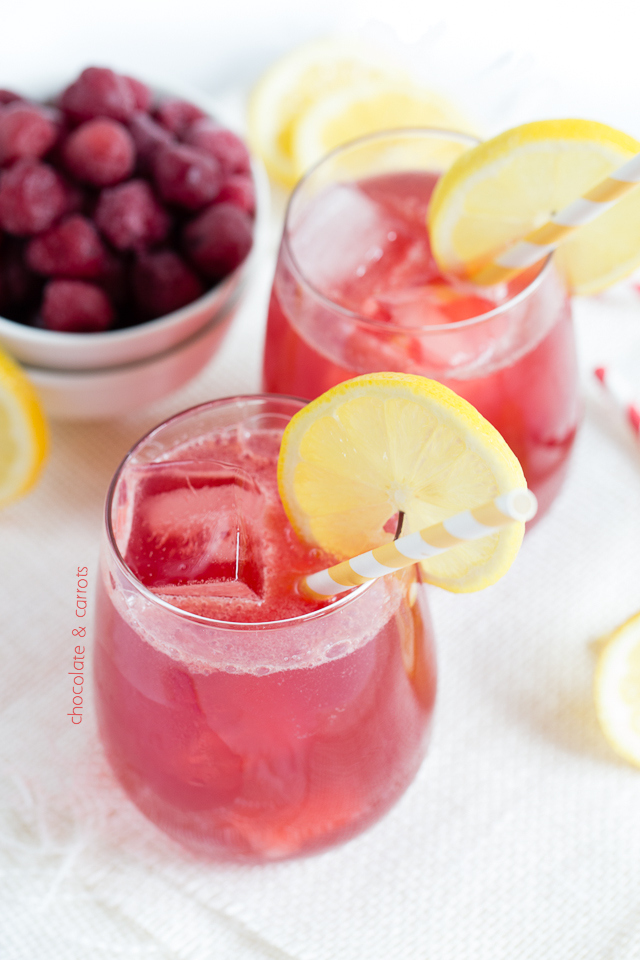 Sparkling Cherry Lemonade Chocolate Carrots