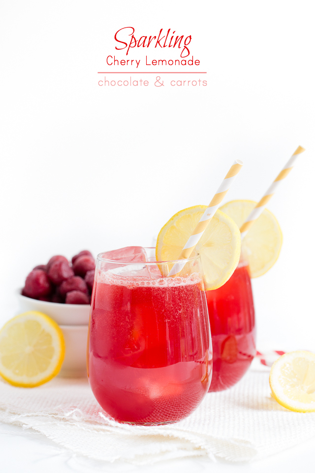 Sparkling Cherry Lemonade Chocolate Carrots