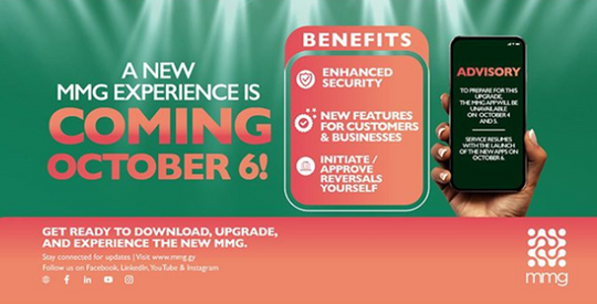 MMG announces major upgrades