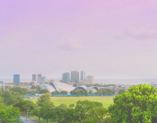 Aerial view of Queens Park Savannah Trinidad - 123RF