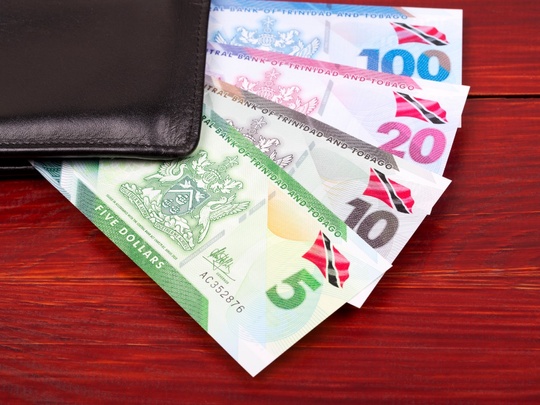 Trinidad and Tobago currency - 123RF