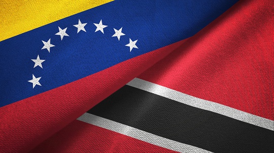 Venezuela and Trinidad flags - 123RF