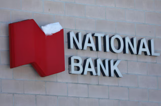 National bank Logo Signage - 123RF