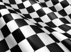 checkered flag