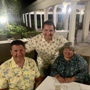 JT with Parents