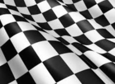 checkered flag