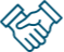 Shaking hands icon