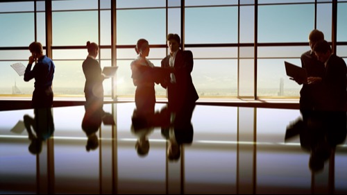 business meeting image