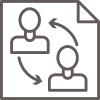 Employee Engagement and Education Icon