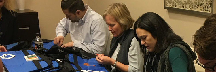 Financial Foundations team participating in community events