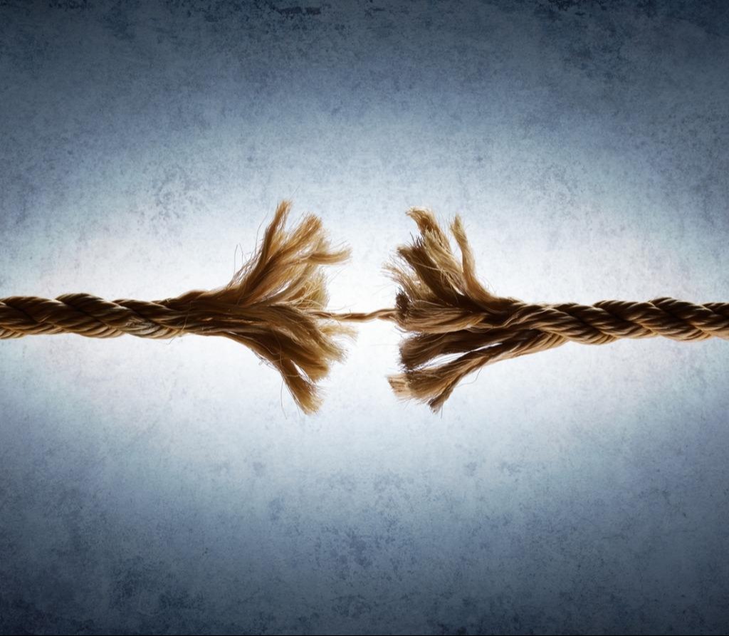 frayed rope