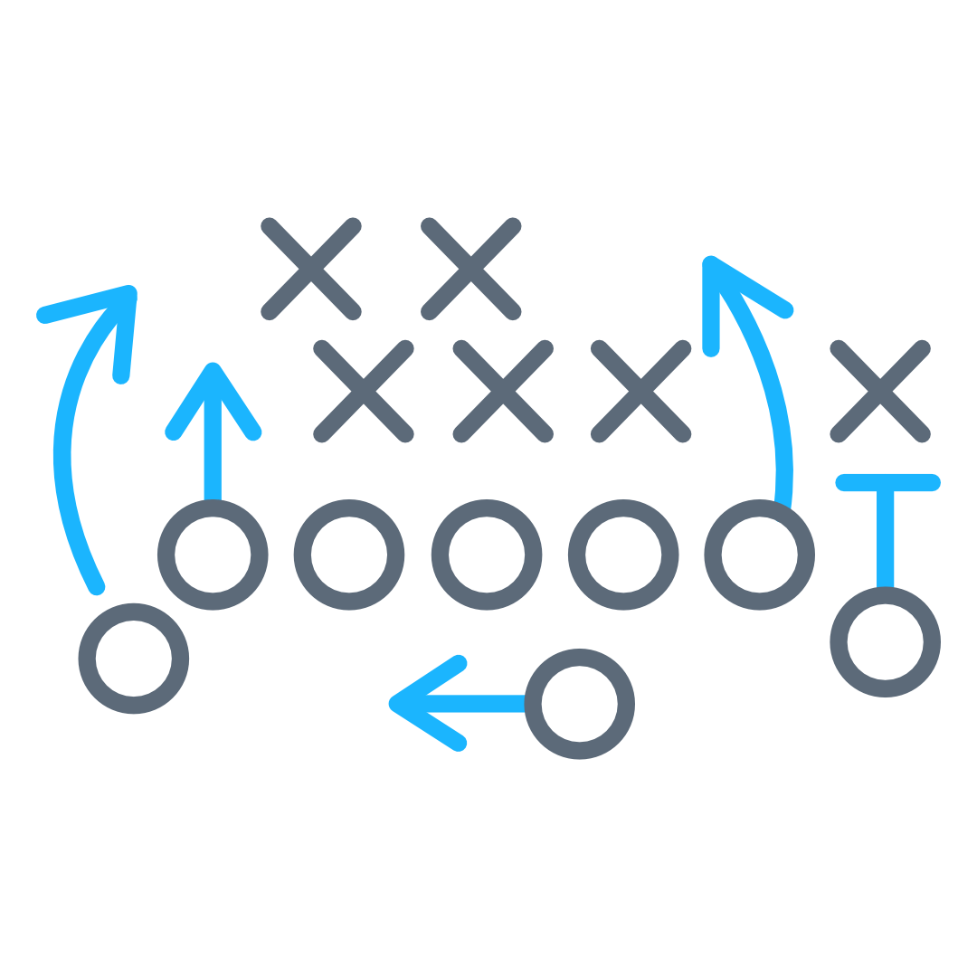 football strategy icon