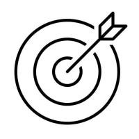 Develop Goals Target Icon