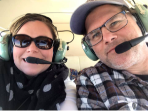 Rich and Kristin selfie photo