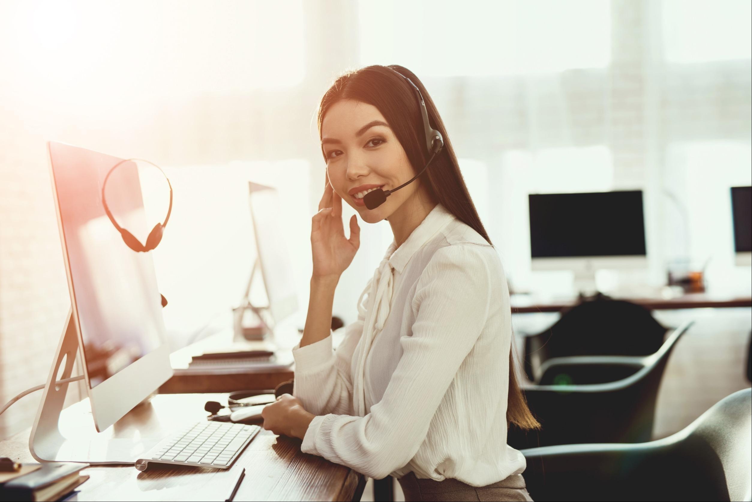 a support representative