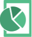 Pie Chart Our Services icon