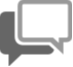 Contact Us Icon - grey