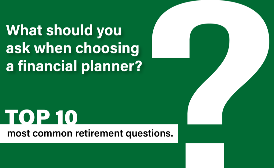 Top 10 most common retirement questions
