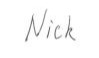 Nick Ovshak signature