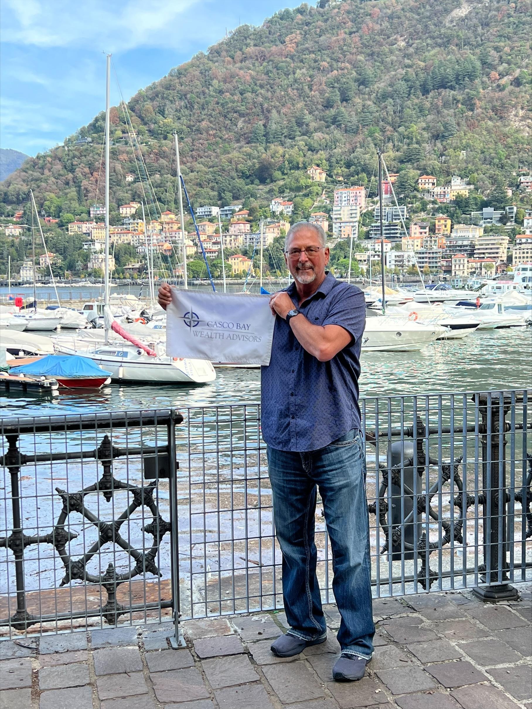 Norm at Lake Como