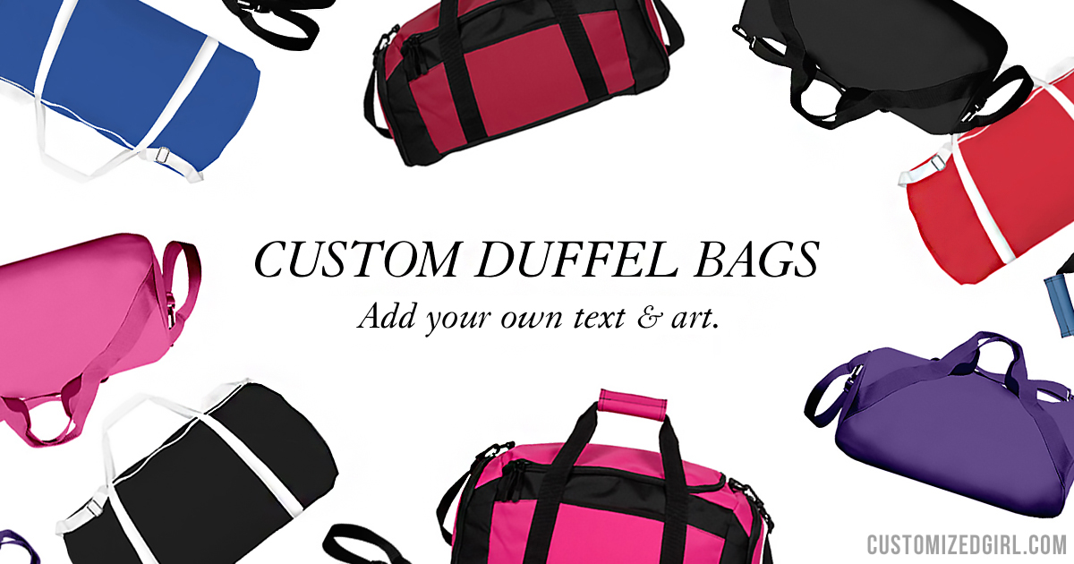 custom nike duffel bags