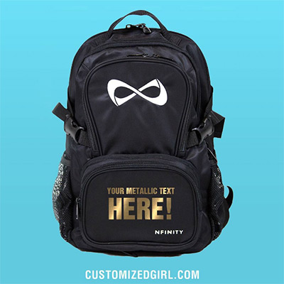 Custom Metallic Nfinity Backpack