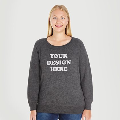 Custom Plus Size Sweatshirts Curvy