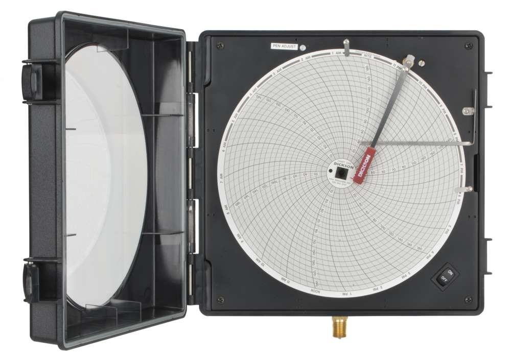 PW861 8" (203mm) Pressure Chart Recorder Dickson