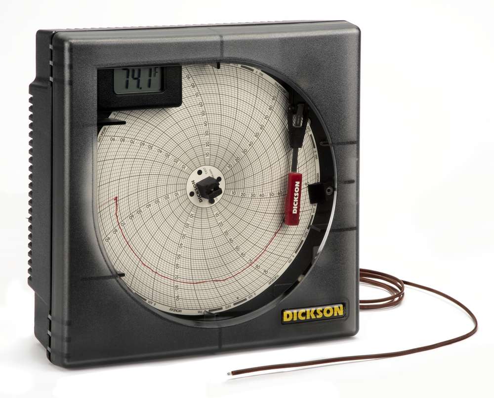 KT625 6" (152mm) Temperature Chart Recorder Dickson