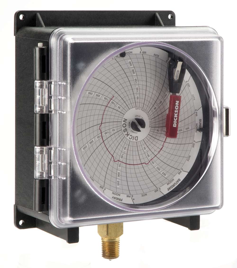 PW455 4" (101mm) Pressure Chart Recorder Dickson