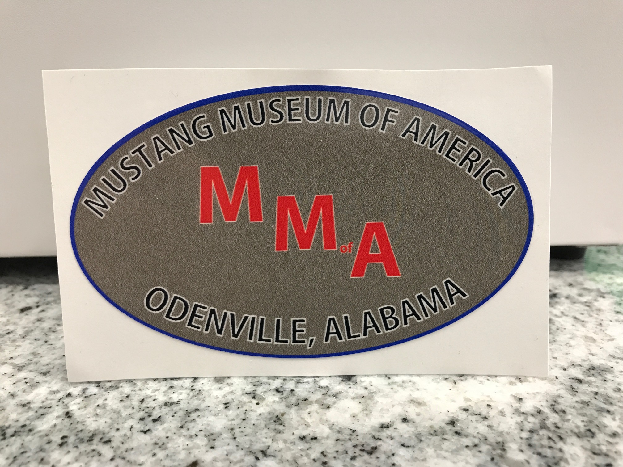 MMoA logo decal