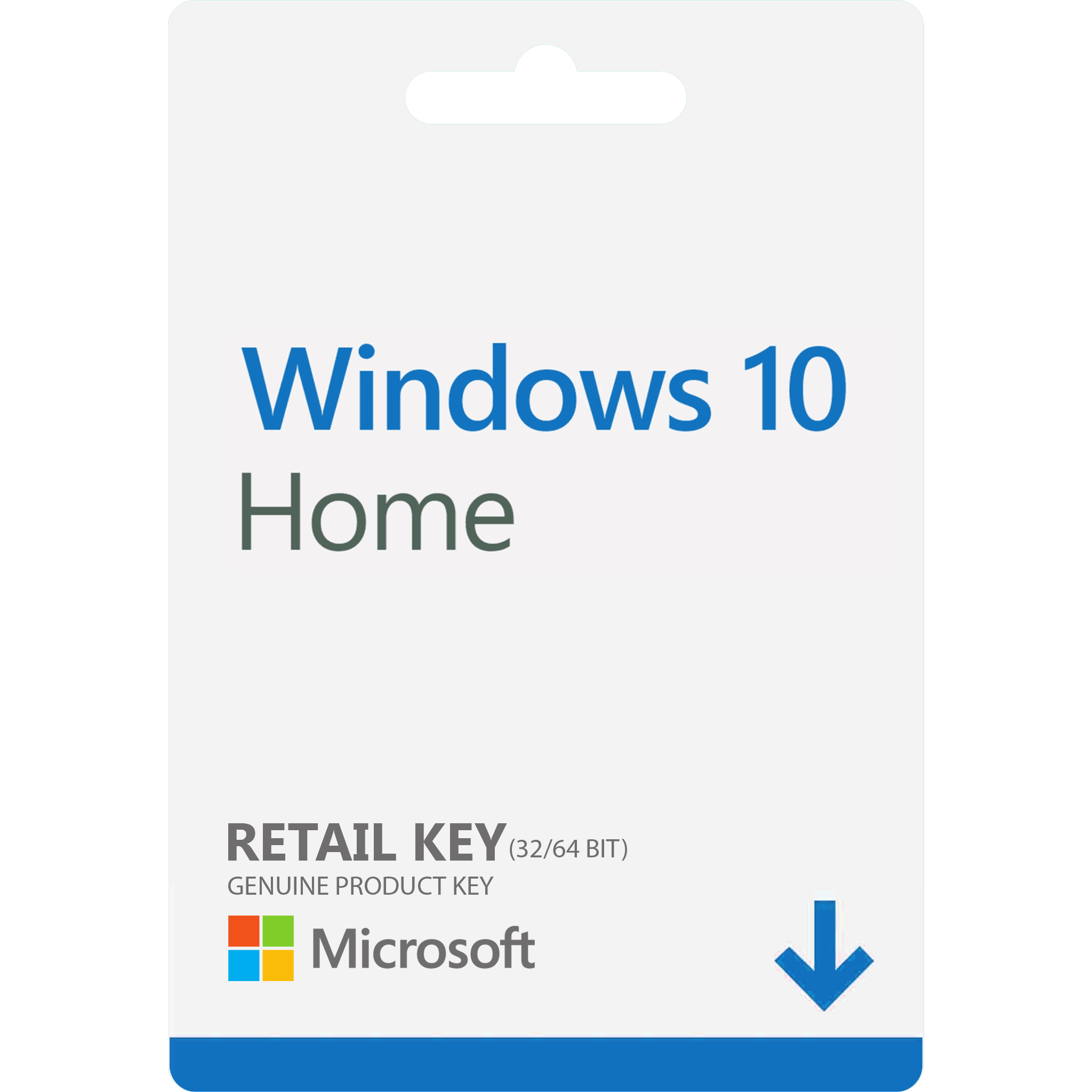 Windows 10 Home Microsoft Key GLOBAL (32/64 Bit)