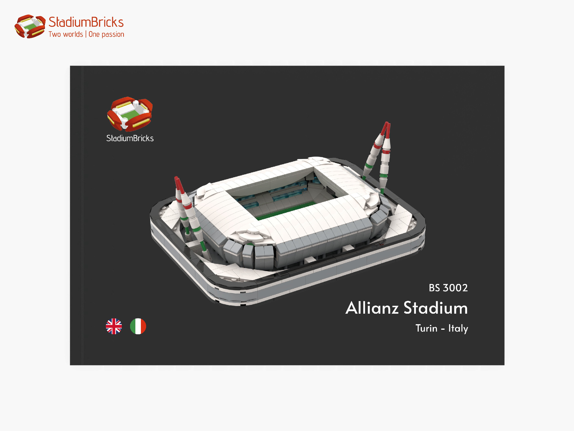 PRINTED INSTRUCTIONS ALLIANZ STADIUM Juventus Torino