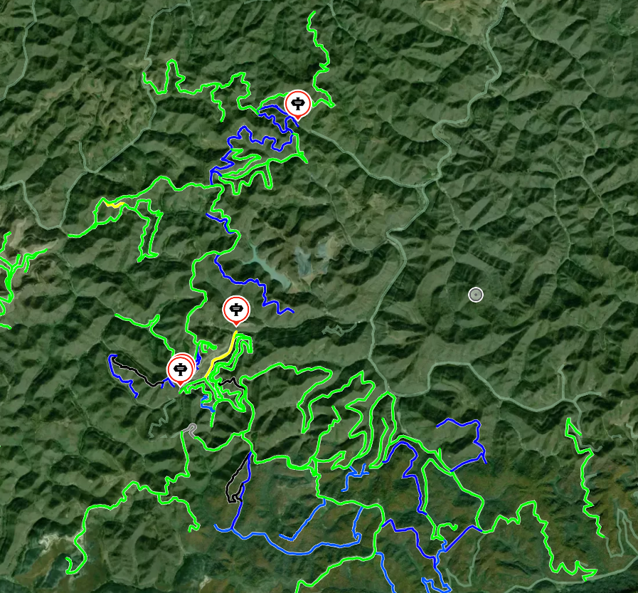 Leatherwood OffRoad Park Map