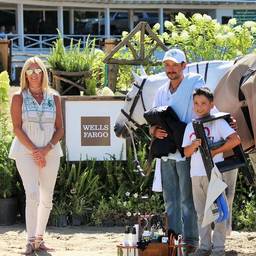 Missy Luczak-Smith and Doug Smith Sponsor Equestrian Aid Foundation Grooms Class at Blowing Rock Charity Horse Show