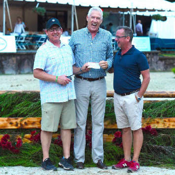 Equestrian Aid Foundation Honored At Monmouth at the Team
