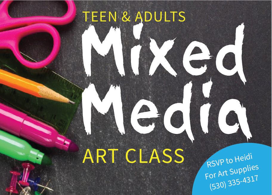Burney Mixed Media Art Class Watercolor Mixing, Color Wheel and