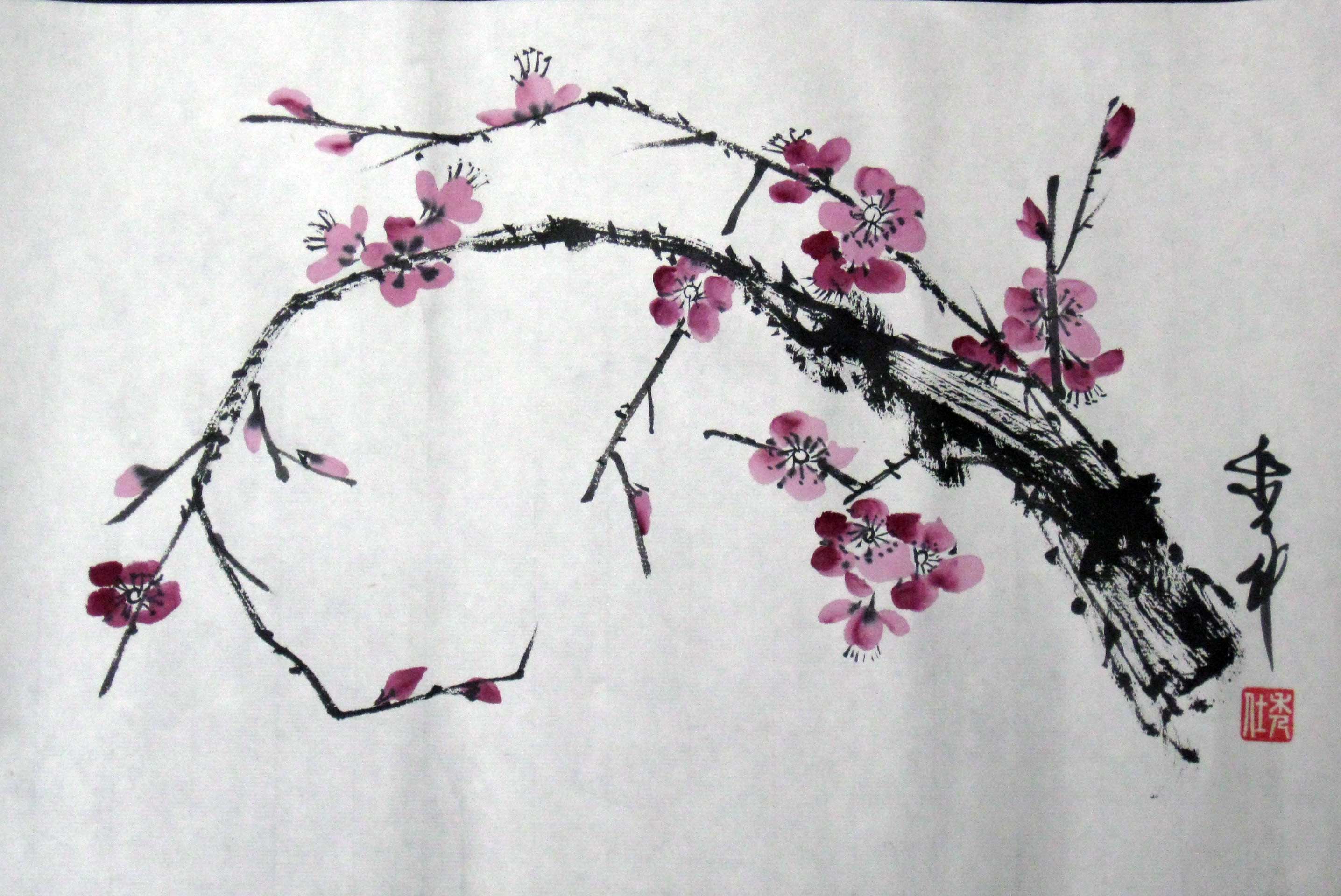 Chinese Brush Painting West Hurley Public Library
