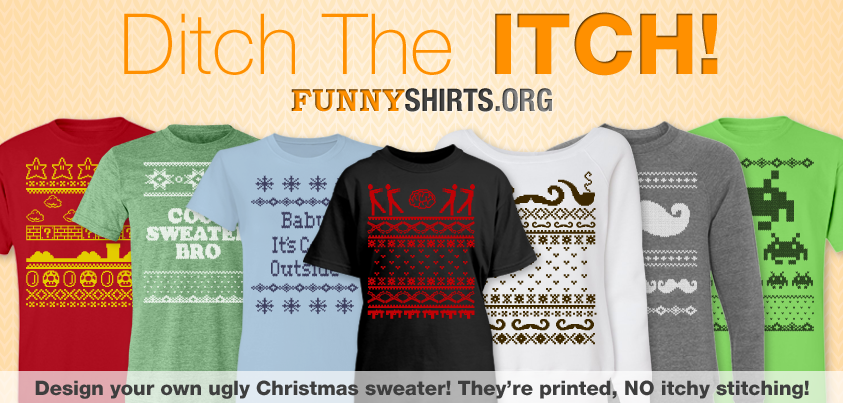 Custom Ugly Christmas Sweaters